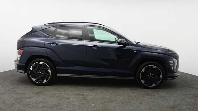 Hyundai KONA 65.4kWh N Line SUV 5dr Electric Auto (218 ps) Blue