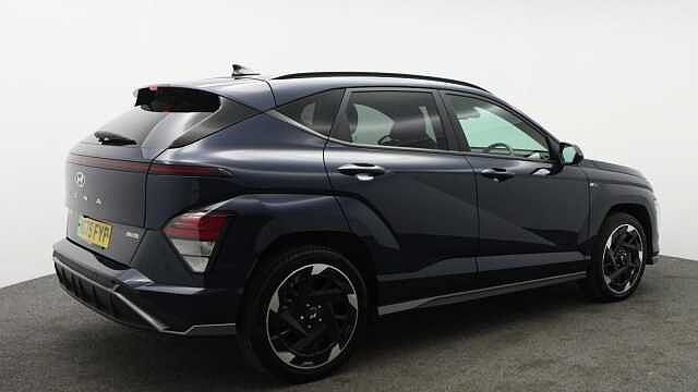 Hyundai KONA 65.4kWh N Line SUV 5dr Electric Auto (218 ps) Blue
