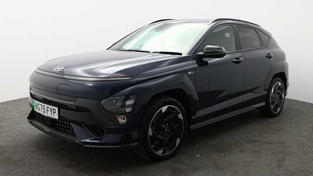 Hyundai KONA 65.4kWh N Line SUV 5dr Electric Auto (218 ps) Blue