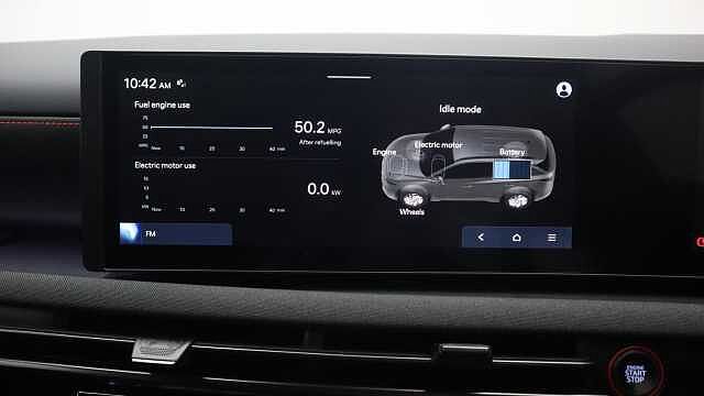 Hyundai TUCSON 1.6T Hybrid N Line Edition SUV 5dr Petrol Hybrid Auto Euro 6 (s/s) (239 ps) Grey