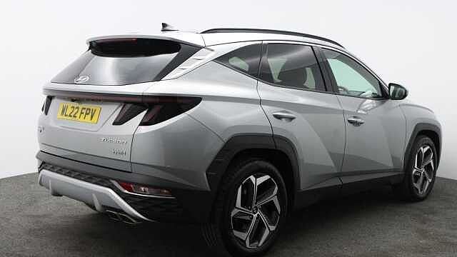 Hyundai TUCSON 1.6 h T-GDi Ultimate SUV 5dr Petrol Hybrid Auto Euro 6 (s/s) (230 ps) Silver