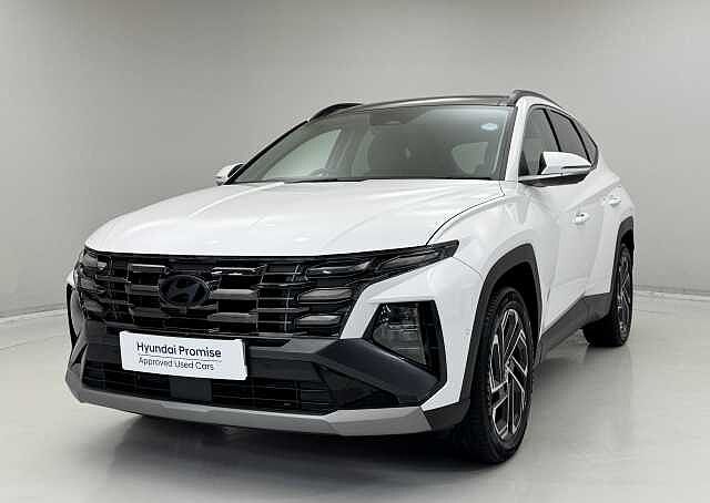 Hyundai TUCSON 1.6T Plug-in Hybrid Ultimate 5dr 4WD Auto White