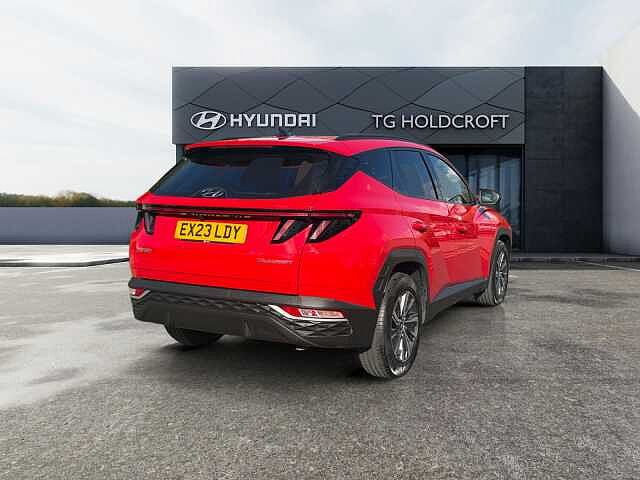 Hyundai TUCSON 1.6 TGDi 48V MHD SE Connect 5dr 2WD DCT Red