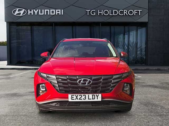 Hyundai TUCSON 1.6 TGDi 48V MHD SE Connect 5dr 2WD DCT Red