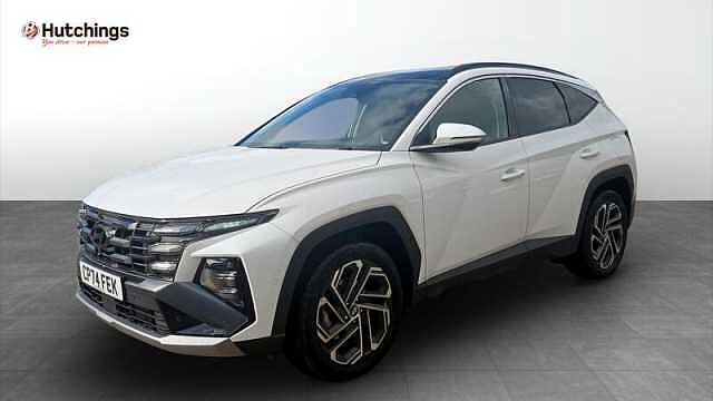Hyundai TUCSON 1.6T-GDI MILD HYBRID ULTIMATE 5DR AUTOMATIC Serenity White