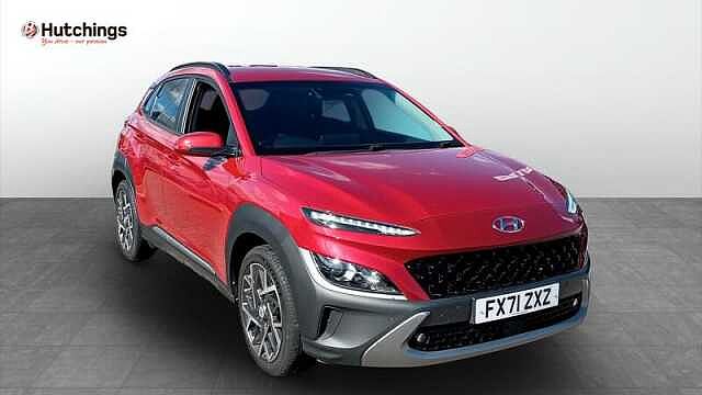 Hyundai KONA 1.6H-GDI HYBRID PREMIUM 5DR AUTOMATIC Ultimate Red