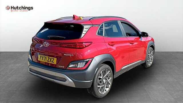 Hyundai KONA 1.6H-GDI HYBRID PREMIUM 5DR AUTOMATIC Ultimate Red