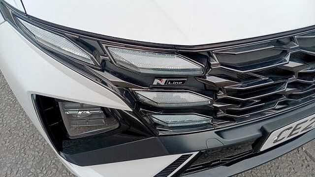 Hyundai TUCSON 1.6T-GDI HYBRID N LINE S 5DR AUTOMATIC White