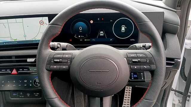 Hyundai TUCSON 1.6T-GDI HYBRID N LINE S 5DR AUTOMATIC White