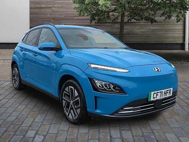Hyundai KONA 64KWH PREMIUM 5DR AUTOMATIC Blue