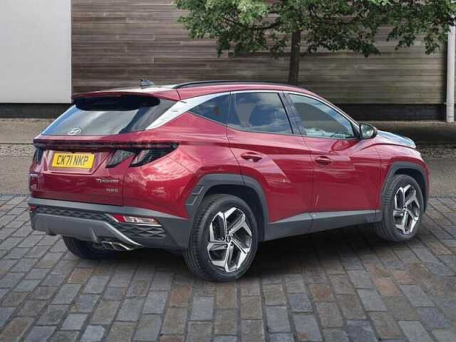 Hyundai TUCSON 1.6T-GDi Hybrid Ultimate 5dr Automatic Red