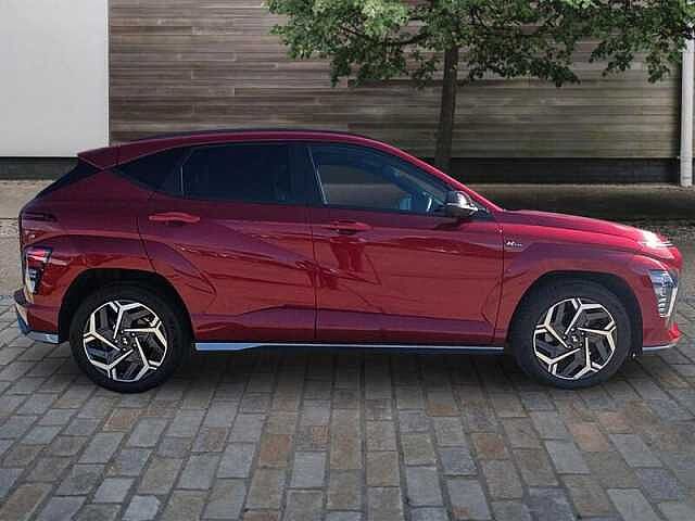 Hyundai KONA 1.6 T-GDi N Line S SUV 5dr Petrol DCT Euro 6 (s/s) (198 ps) Red