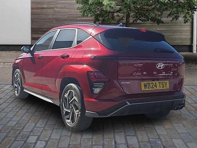Hyundai KONA 1.6 T-GDi N Line S SUV 5dr Petrol DCT Euro 6 (s/s) (198 ps) Red