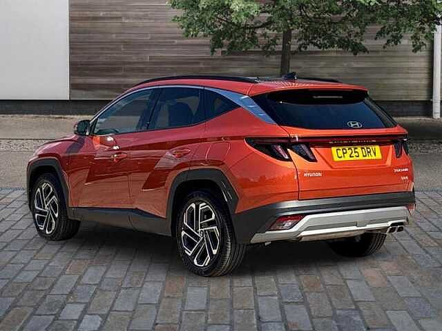 Hyundai TUCSON 1.6T-GDi Hybrid Ultimate 5dr Automatic Orange