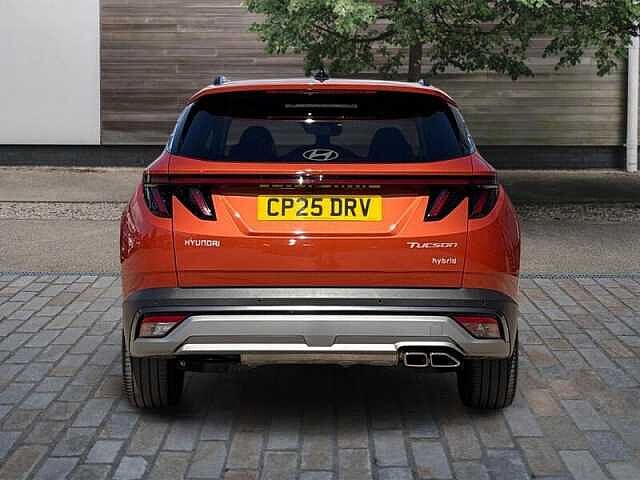 Hyundai TUCSON 1.6T-GDi Hybrid Ultimate 5dr Automatic Orange