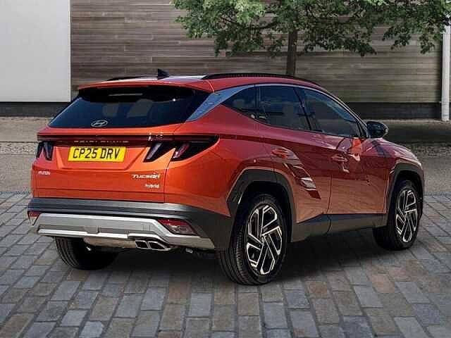 Hyundai TUCSON 1.6T-GDi Hybrid Ultimate 5dr Automatic Orange