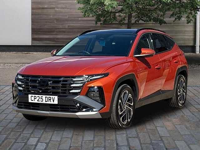 Hyundai TUCSON 1.6T-GDi Hybrid Ultimate 5dr Automatic Orange