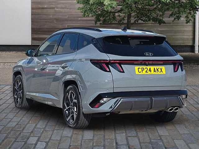 Hyundai TUCSON 1.6T-GDi 13.8kWh Plug-in Hybrid N Line S 5dr Automatic 4WD Grey