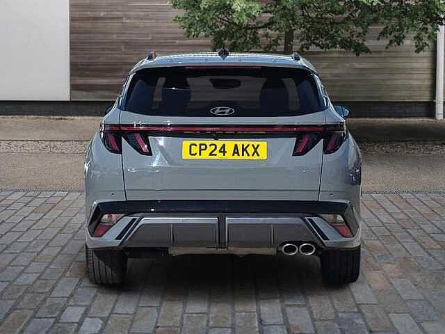 Hyundai TUCSON 1.6T-GDi 13.8kWh Plug-in Hybrid N Line S 5dr Automatic 4WD Grey