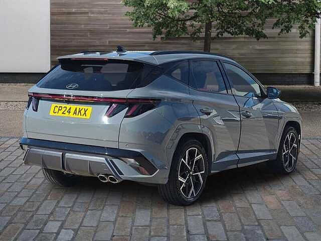 Hyundai TUCSON 1.6T-GDi 13.8kWh Plug-in Hybrid N Line S 5dr Automatic 4WD Grey