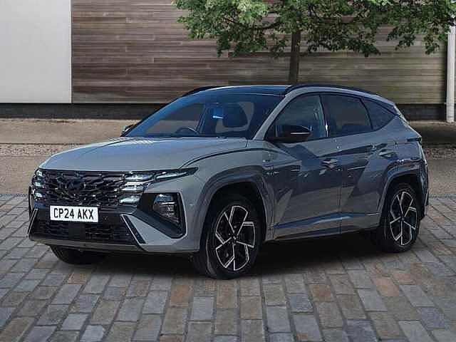 Hyundai TUCSON 1.6T-GDi 13.8kWh Plug-in Hybrid N Line S 5dr Automatic 4WD Grey