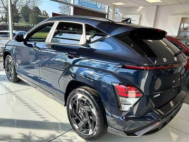 Hyundai KONA 65.4kWh N Line SUV 5dr Electric Auto (218 ps) Blue