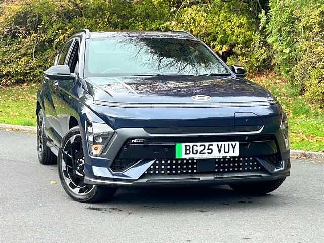 Hyundai KONA 65.4kWh N Line SUV 5dr Electric Auto (218 ps) Blue