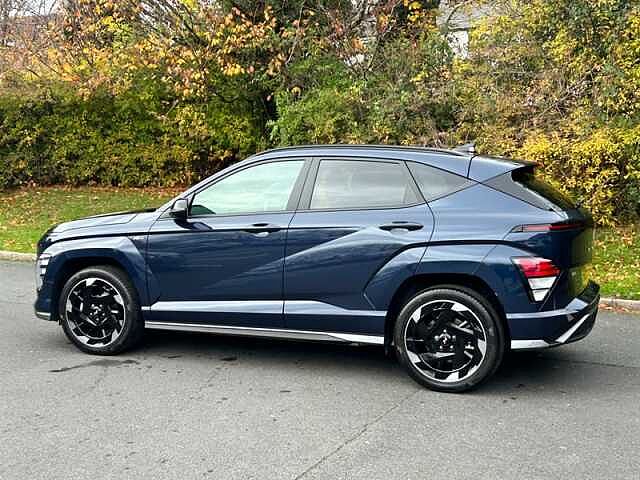 Hyundai KONA 65.4kWh N Line SUV 5dr Electric Auto (218 ps) Blue