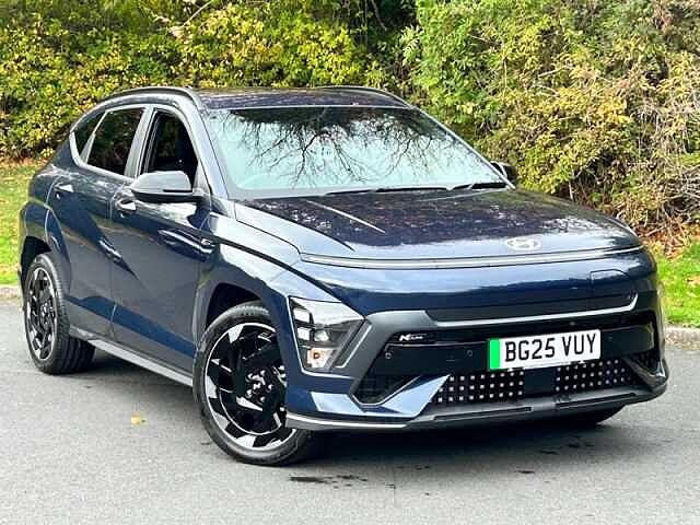 Hyundai KONA 65.4kWh N Line SUV 5dr Electric Auto (218 ps) Blue