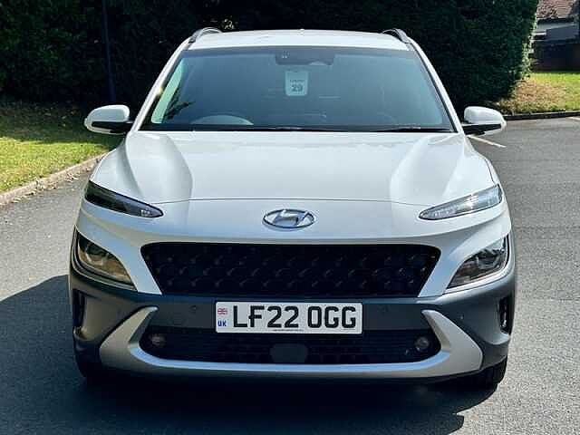 Hyundai KONA 1.6 h-GDi Premium SUV 5dr Petrol Hybrid DCT Euro 6 (s/s) (141 ps) White