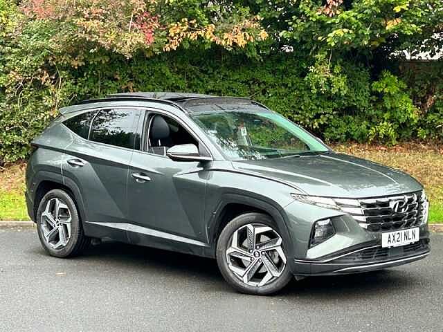 Hyundai TUCSON 1.6 h T-GDi Ultimate SUV 5dr Petrol Hybrid Auto Euro 6 (s/s) (230 ps) Grey