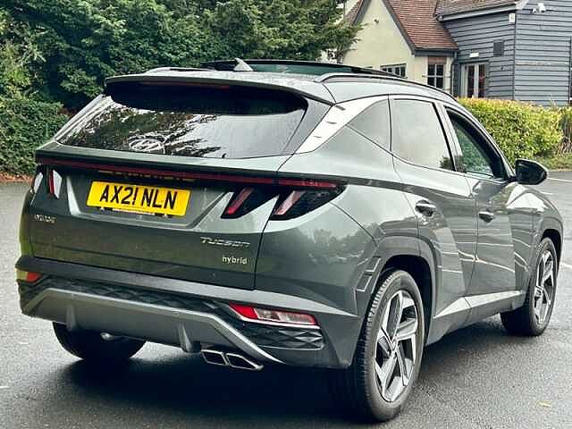 Hyundai TUCSON 1.6 h T-GDi Ultimate SUV 5dr Petrol Hybrid Auto Euro 6 (s/s) (230 ps) Grey