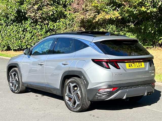 Hyundai TUCSON 1.6 h T-GDi 13.8kWh Ultimate SUV 5dr Petrol Plug-in Hybrid Auto 4WD Euro 6 (s/s) Silver