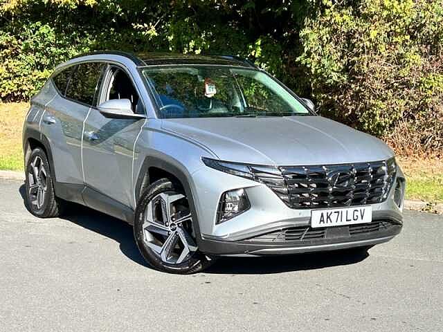 Hyundai TUCSON 1.6 h T-GDi 13.8kWh Ultimate SUV 5dr Petrol Plug-in Hybrid Auto 4WD Euro 6 (s/s) Silver