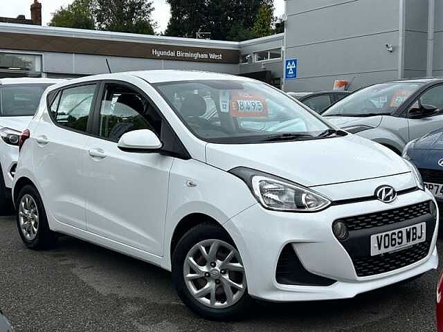 Hyundai I10 1.2 SE Hatchback 5dr Petrol Manual Euro 6 (87 ps) White