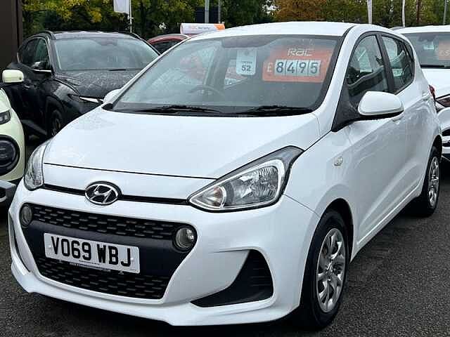 Hyundai I10 1.2 SE Hatchback 5dr Petrol Manual Euro 6 (87 ps) White