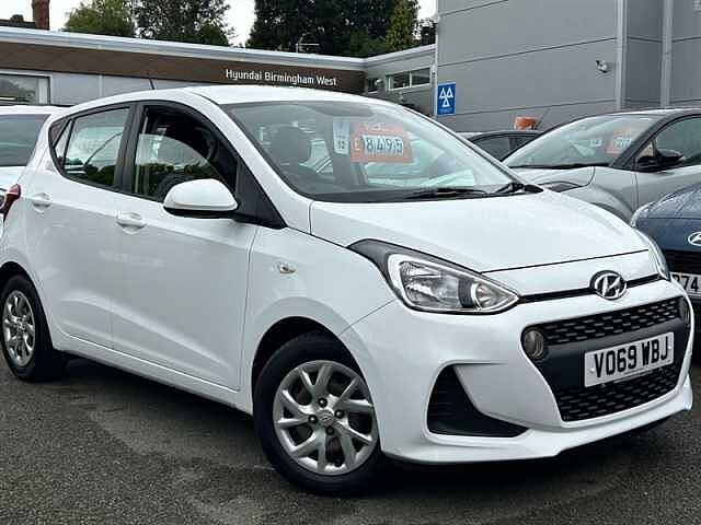 Hyundai I10 1.2 SE Hatchback 5dr Petrol Manual Euro 6 (87 ps) White
