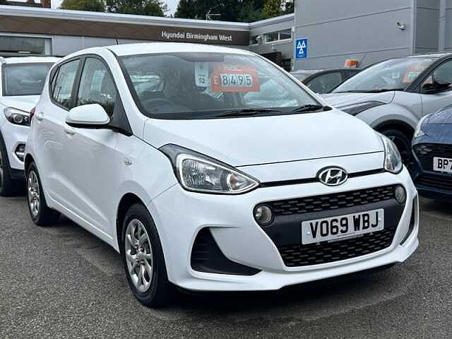 Hyundai I10 1.2 SE Hatchback 5dr Petrol Manual Euro 6 (87 ps) White