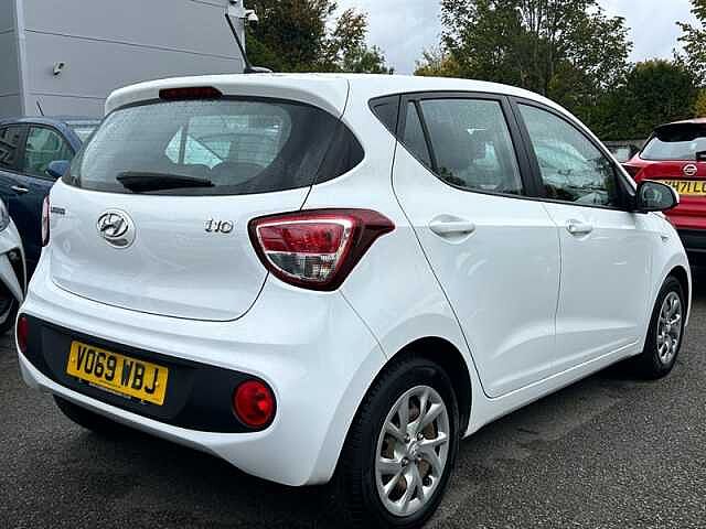Hyundai I10 1.2 SE Hatchback 5dr Petrol Manual Euro 6 (87 ps) White