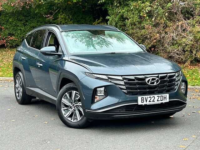 Hyundai TUCSON 1.6 T-GDi SE Connect SUV 5dr Petrol Manual Euro 6 (s/s) (150 ps) Blue