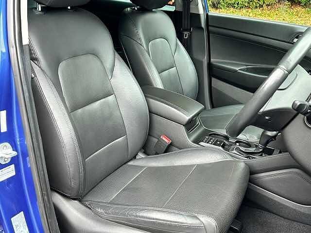 Hyundai TUCSON 1.6 T-GDi Premium SE SUV 5dr Petrol DCT Euro 6 (s/s) (177 ps) Blue
