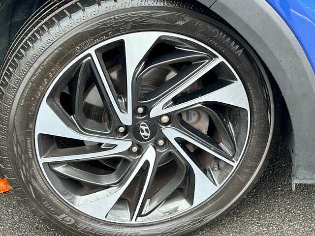 Hyundai TUCSON 1.6 T-GDi Premium SE SUV 5dr Petrol DCT Euro 6 (s/s) (177 ps) Blue