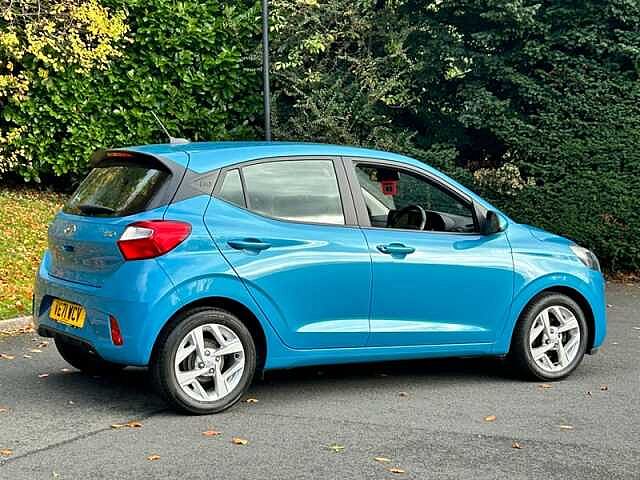 Hyundai I10 1.2 SE Connect Hatchback 5dr Petrol Auto Euro 6 (s/s) (84 ps) Blue
