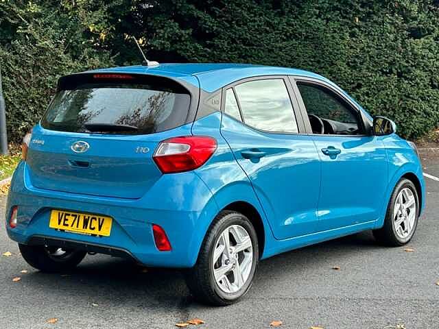 Hyundai I10 1.2 SE Connect Hatchback 5dr Petrol Auto Euro 6 (s/s) (84 ps) Blue