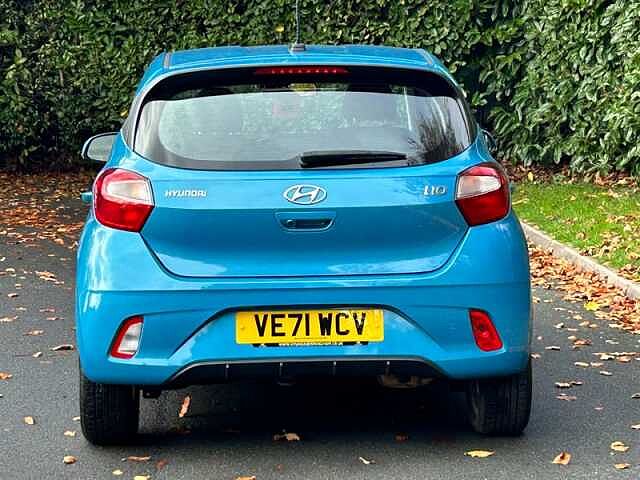 Hyundai I10 1.2 SE Connect Hatchback 5dr Petrol Auto Euro 6 (s/s) (84 ps) Blue