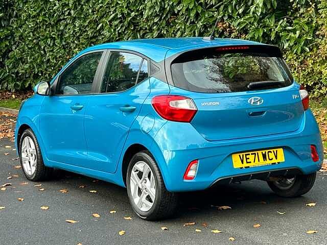 Hyundai I10 1.2 SE Connect Hatchback 5dr Petrol Auto Euro 6 (s/s) (84 ps) Blue