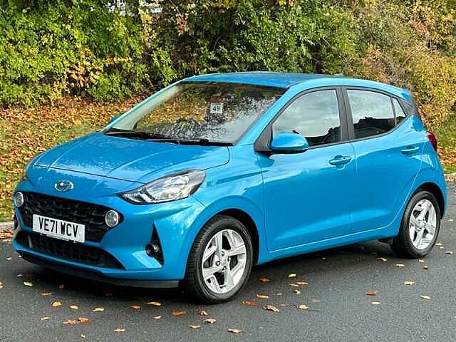 Hyundai I10 1.2 SE Connect Hatchback 5dr Petrol Auto Euro 6 (s/s) (84 ps) Blue