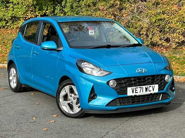 Hyundai I10 1.2 SE Connect Hatchback 5dr Petrol Auto Euro 6 (s/s) (84 ps) Blue