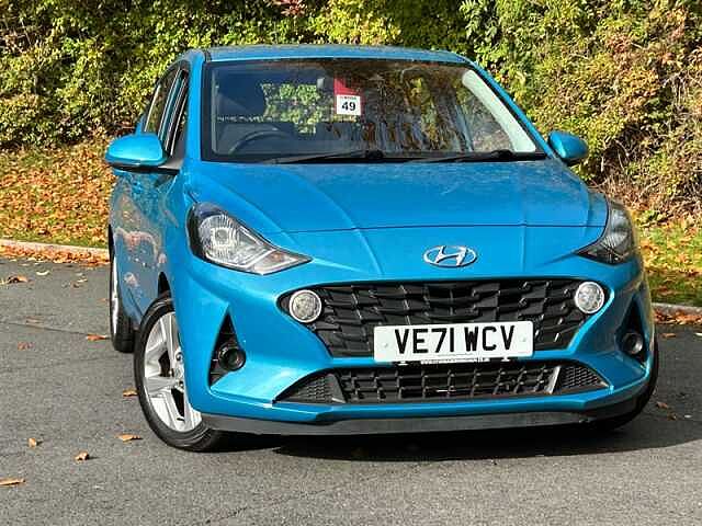 Hyundai I10 1.2 SE Connect Hatchback 5dr Petrol Auto Euro 6 (s/s) (84 ps) Blue
