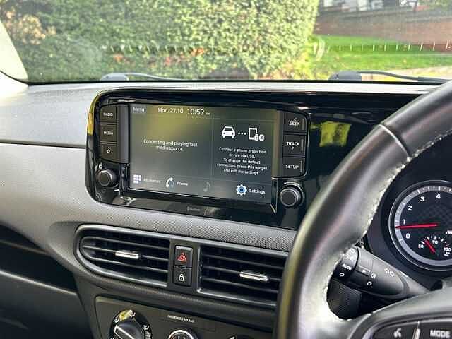 Hyundai I10 1.2 SE Connect Hatchback 5dr Petrol Auto Euro 6 (s/s) (84 ps) Blue